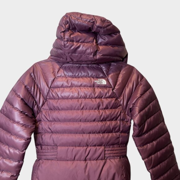 The North Face Metropolis Ruby 600 Fill Down Insulated Hooded Parka Jacket XS - Picture 8 of 12